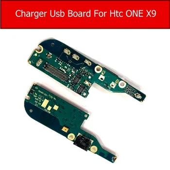 100% Истински такса USB-зарядно устройство за HTC One X9, порт за зареждане, зарядно устройство, USB-такса, гъвкава лента кабел, резервни части за ремонт на