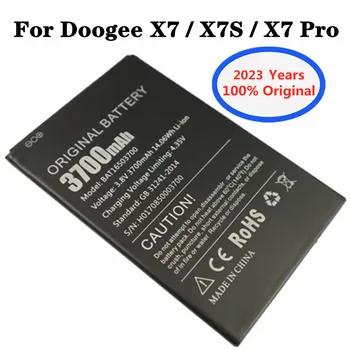 2023 Г. най-Високо Качество BAT16503700 Оригинална Батерия За Doogee X7/X7S/X7 Pro 3700 mah Взаимозаменяеми Батерия Bateria 