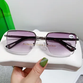 2023 Нови Очила за Късогледство В Бизнес Рамки Със Защита от Синя Светлина, Мъжки Модни Очила За Късогледство С Диоптриями От-100 До -400