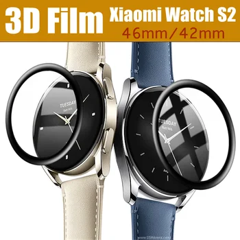 3D Извити Защитно Фолио за екрана Xiaomi Watch S2 46 мм 42 мм Керамична Защитна Мека Филм на Xiomi Wach S2 46 42 мм
