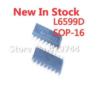 5 бр./лот, L6599D, L6599DTR, СОП-16, SMD LCD чип за управление на захранването, В наличност, НОВ оригинален чип