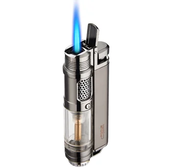 FOCUS Запалки за Пури Метална факел Турбо газови Запалки; Ветрозащитный Запалки с директна Струя