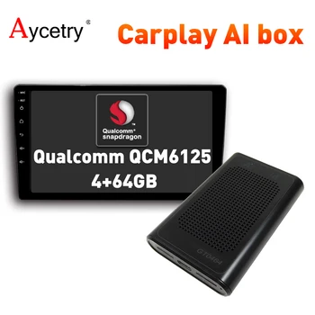Qualcomm Snapdragon Carplay Ai Box Android Mini 10 Box Apple Carplay Безжичен Android авточасти За Volvo от Ford Benz, VW BMW AUDI 4G64G