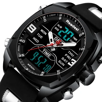 Relogio Masculino мъжки часовник Readeel Най-добрата марка луксозни Модерни военни кварцов мъжки часовник Водоустойчив спортни мъжки ръчен часовник
