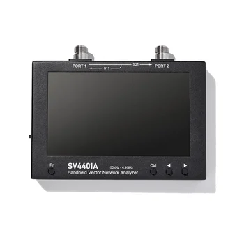 SV4401A 7-Инчов Сензорен LCD-дисплей 50 khz-4,4 Ghz Вектор мрежов Анализатор HF VHF UHF Антена Анализатор NanoVNA с Rf тестова Платка