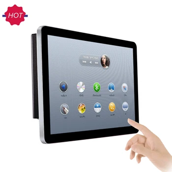 TouchWo 10-инчов таблет със сензорен екран от 1080p, базирани на Android, капацитивен сензорен екран за монтиране на стена, всички в един КОМПЮТЪР