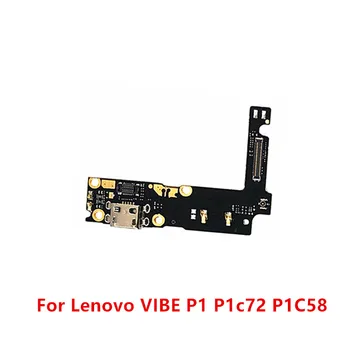 USB Включете Зарядно устройство Конектор За Зарядно Устройство Конектор За Таксите, Зареждане С Вибратор с Гъвкав Кабел За Lenovo VIBE P1 P1c72 P1C58