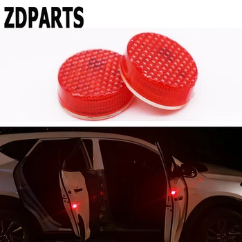 ZDPARTS Автомобилна Врата Сигналната Лампа LED Безжична, За да се Предотврати Катастрофата на Suzuki Grand Vitara Swift, SX4 Mitsubishi ASX Audi A4 Fiat 500