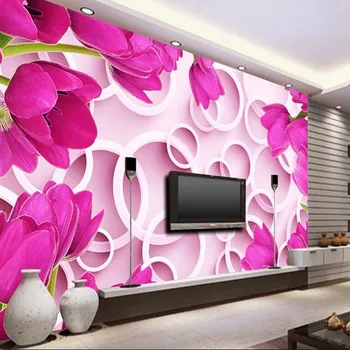 wellyu Потребителски мащабни фрески на снежана 3D TV заден план декорация на стени, боядисване, тапети papel de parede para quarto