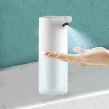 Автоматично дозиране система сапун USB Зареждане Инфрачервен индукционный сензор за Ръчно измиване на Кухненски дезинфектант за ръце Безконтактен аксесоар за баня