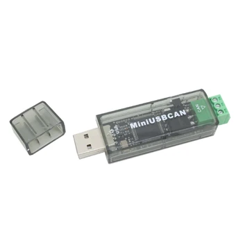 Анализатор Mini USBCAN CAN подкрепя развитието на вторична CANopen J1939 DeviceNet USBCAN Debugger