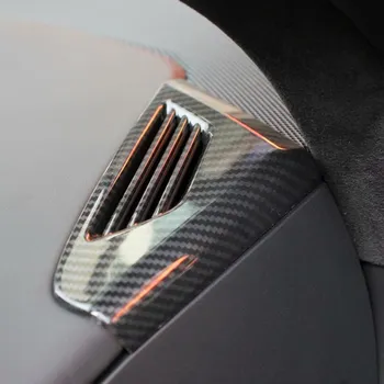 Вентилационни решетки вътрешността на колата за Tesla model X 2019, ABS хром