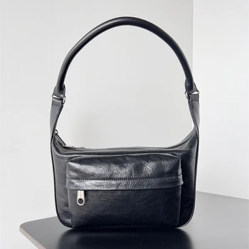 Дамска чанта 2023, Нова лятна модерна чанта през рамо, ежедневни Дамски кожена чанта