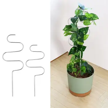 Декоративна стойка за увивни растения Здрава поддържаща рамка за цветя от неръждаема стомана, дългосрочна подкрепа на растения, Градински аксесоари 2022