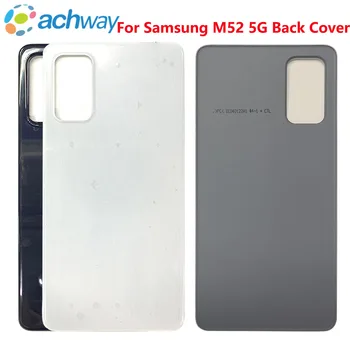 Делото за Samsung Galaxy M52 5G Задната част на кутията на батерията Задната врата панел на Корпуса калъф за Samsung M52 5G M526 Капак на батерията