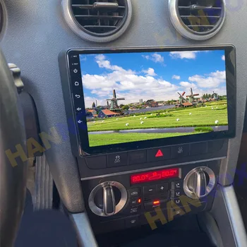 За Audi A3 2 8P 2003-2013 S3 2 2006-2012 RS3 1 2011-2012 Android Авто Радио Мултимедиен плейър GPS Навигация 2 din