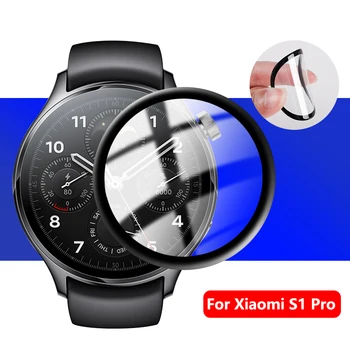 За Xiaomi Watch S1 Pro Smartwatch Мека Защитен слой, устойчив на удари HD-Екран Протектор За Xiaomi Watch S1 Pro 45 мм