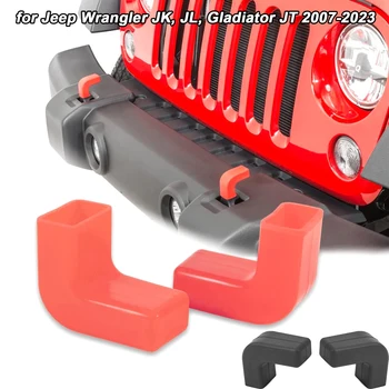 Капачки буксировочного кука предна броня за Jeep Wrangler JK, JL Gladiator JT 2007-2023