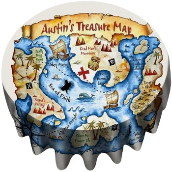 Карта на съкровище Пирати, разбира се, като на любителите на пирати за забавни класни художествени образи