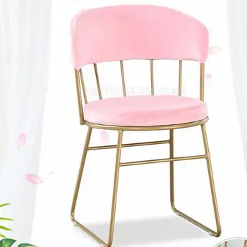 Комбинация на масата за преговори и стола Nordic Light клас лукс с един прост стол, стол за маникюр, Маса и стол за магазин чай с мляко, кафе Sweet