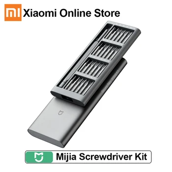 Комплект отвертки Xiaomi Mijia за Ежедневна употреба, 24 прецизен магнитни бита, Набор от отвертки Mi за умен Дом, Кутия