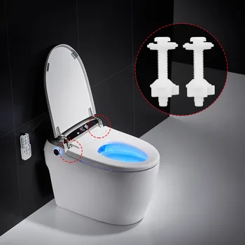 Комплект резервни части за седалката на тоалетната чиния от 4 бр. с пластмасови гайки и шайби