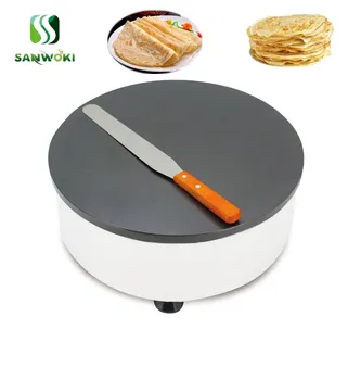 Машина Krepp Makina, търговски, френски и японски блинницы, Електрическа машина за приготвяне на солени палачинки, скари за печене, чинии