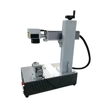 Машина за етикети лазер лазер 20W лазерни влакна гасител на изходните ЦПУ за гравировального металообработващи машини лазерни Метал 30W