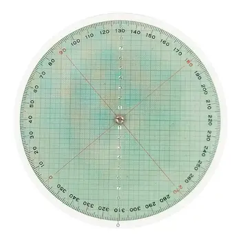 Морска Логаритмична линийка Преносима Здрава, Лесна за използване на Профили Здрава Графична скала За измерване на Ветроходна Кръгова линия Навигационен инструмент