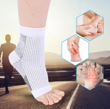 Мъжки И Дамски Спортни Чорапи Foot Angel Против Fatigue Външни Компресия Чорапи Дишащи С Ръкав За Крака, Поддържащи Чорапи, Чорап Бандажный