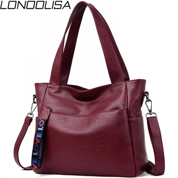 Натурална брандираната женствена чанта от мека кожа през рамо Луксозни Чанти, Дамски Чанти, чанти за жени 2022 Нов висококачествен чанта
