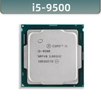Нов Core i5 9500 i5-9500 3,0 Ghz Шестиядерный шестипоточный 14-нм процесор 65 W 9 М DDR4 Процесор в LGA 1151 Gamer Processador CPU Core i5