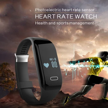 Нова Мода професионален фабрика спорт фитнес BT4.0 smartwatch гривна смарт гривна Монитор на Сърдечната честота крачкомер ръчен часовник