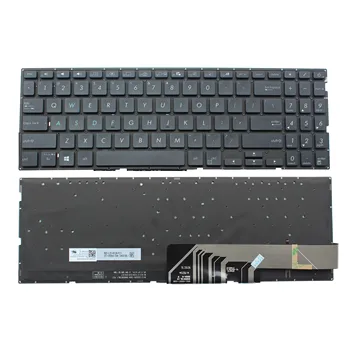 Новата Американска Черна Клавиатура с подсветка за лаптоп Asus X571 X571F X571G X571GD X571GT X571U Клавиатура с подсветка