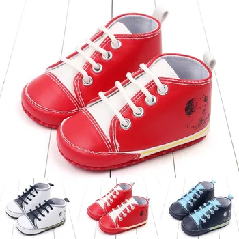 Обувки за малки момичета, Размер 4, лятна детски обувки за деца, спортни обувки за момчета и момичета, лека, с висока берцем, дантела, за деца M