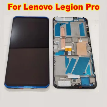 Оригинален LTPro AMOLED LCD дисплей, сензорен дисплей, дигитайзер, в събирането, сензор с рамка за Lenovo Legion Pro 5G Mobile Pantalla