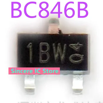 Оригинален автентичен BC846B със сито печат 1BW SOT23 NPN SMT транзистор