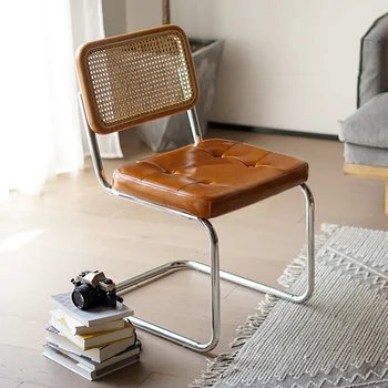 Офис туристически столове от ратан и Дизайн за четене Сгъваем Градински тоалетка Скандинавските столове, Плажни шезлонги FurnitureLJYXP