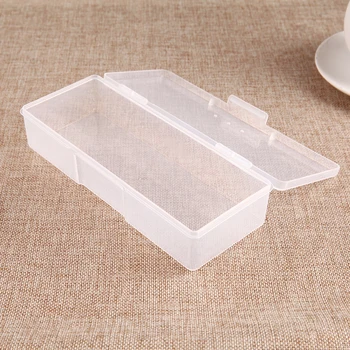 Пластмасова кутия за съхранение на бижута за маникюр 1 бр. за домашна кухня 