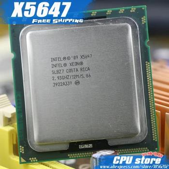 Процесор Intel Xeon X5647 CPU /2.93ghz/LGA1366/12 MB/L3 Кеш 130 W/Четириядрен процесор/cpu сървър Безплатна доставка , има, продава X5667