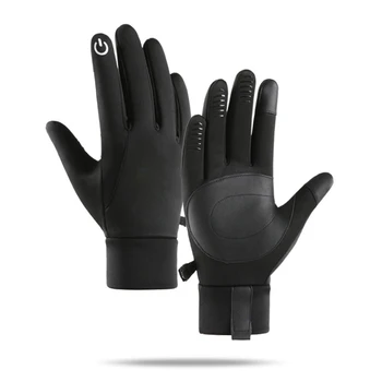 Ръкавици за сензорен екран за мъже и жени, топли и дишащи, приятни за кожата, са подходящи за пролет, есен и зима