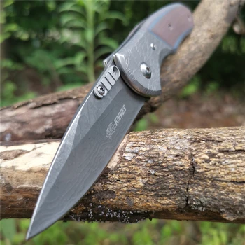Сгъваем Джобен нож G10, тактически Туристически Многофункционални ножове-Подходящ за лов, къмпинг, оцеляване на открито и всекидневна употреба