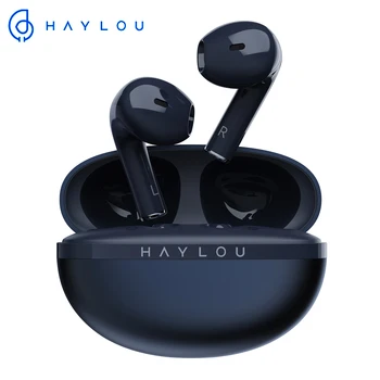 Слушалки HAYLOU X1 True Wireless БТ 5.3 със Сензорен контрол и Калъф за Безжично Зареждане на IPX4 Водоустойчив стерео слушалки-половинки притурки
