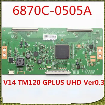 Такса T Против 6870C-0505A V14 TM120 GPLUS UHD Ver0.3 42/49/55 инчов телевизионна такса Оригинална логическа такса T-con 6870C 0505A такса Tcon