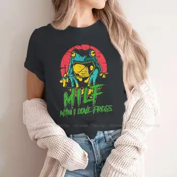 Тениска на Man I Love жаби и стотици за момичета, забавни тениски с milf-мемами, модни дамски тениска с изображение, от памук, свободна