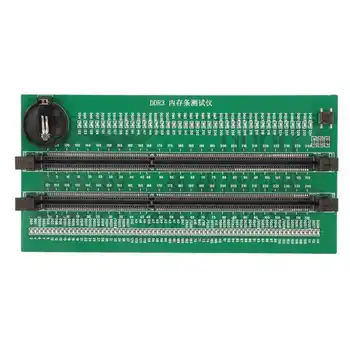 Тестер памет DDR3 Печатна платка Тестова карта памет DDR3 с 110 led дисплеи за настолен компютър с DDR3 памет