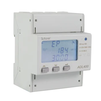 Трифазни уред за измерване на електрически параметри Smart Energy Meter Acrel ADL400 с RS485