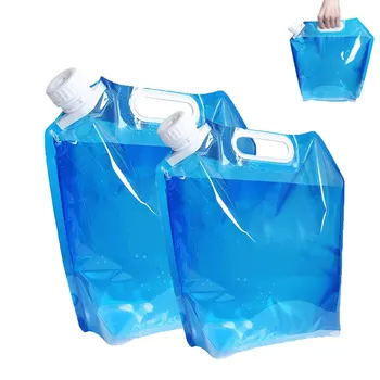 Чанти за вода на открито Сгъваема Чанта-контейнер за вода за пикник и барбекю, Преносими Чанти за пиене на открито, Къмпинг оборудване за Къмпинг