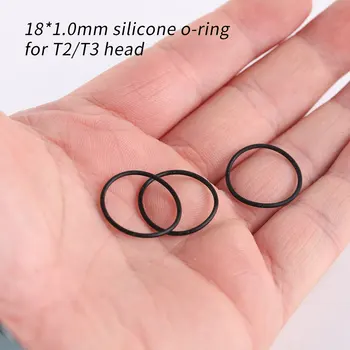 силиконово о-пръстен 18*1.0 mm за главата на фенера T2 T3